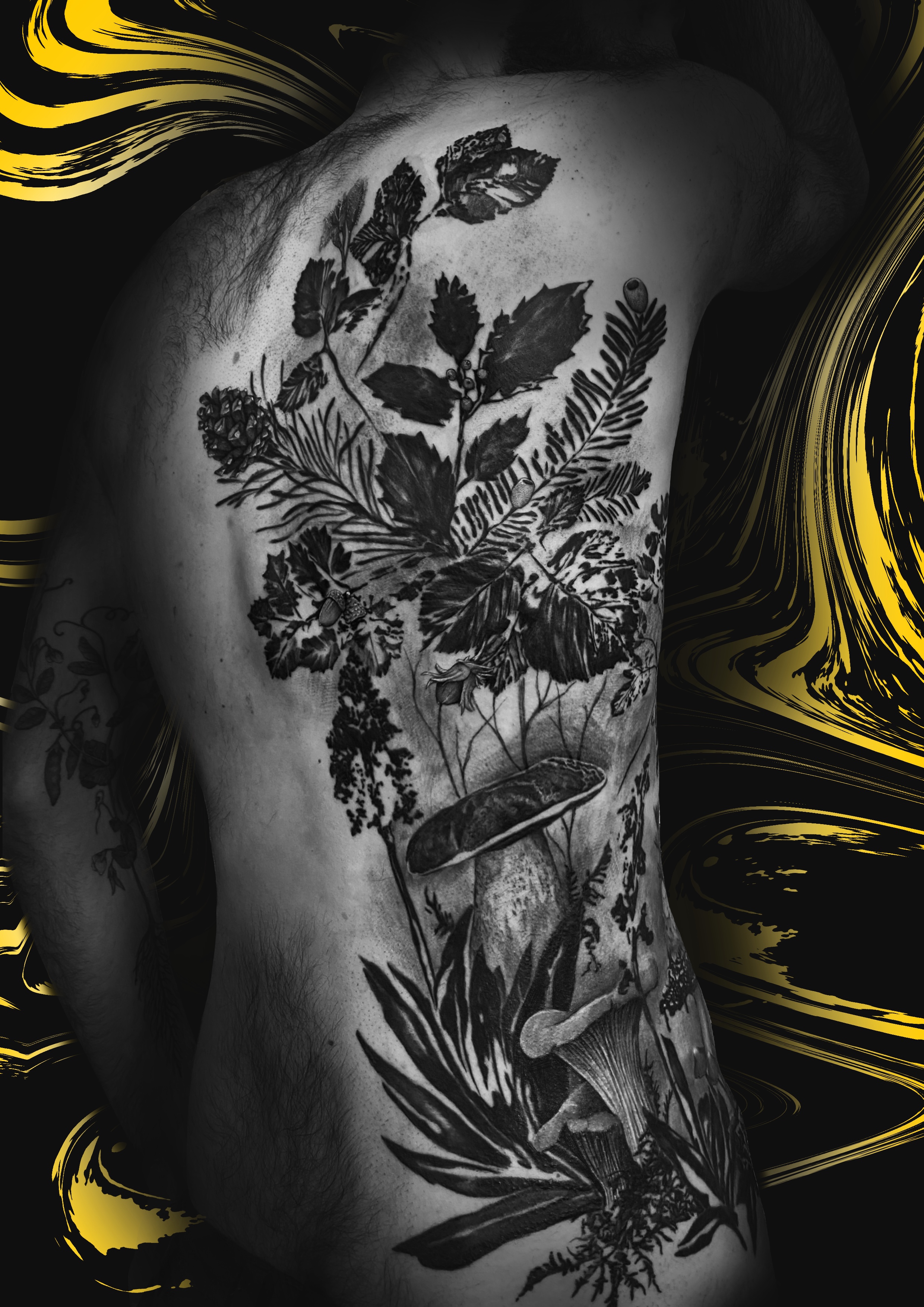 Abstracto realismo botanico